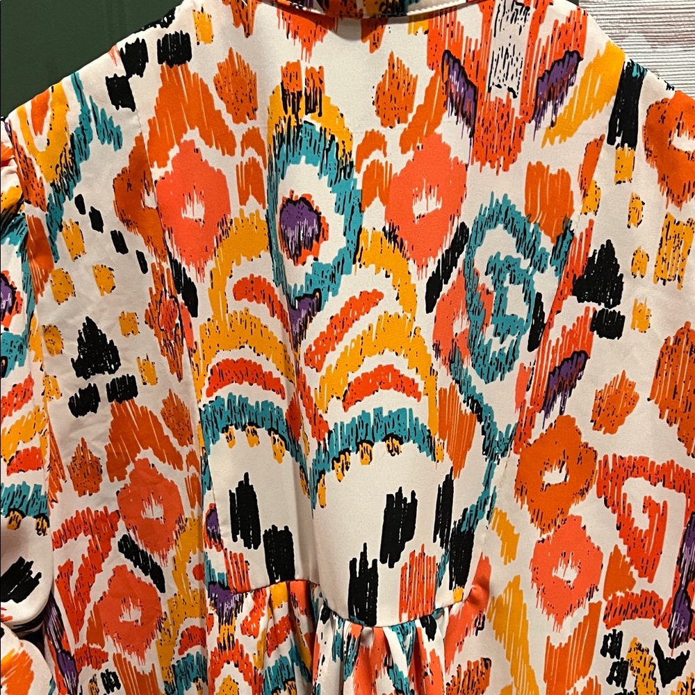 Anniewear Vibrant Multicolor Dress - Picture 4 of 4